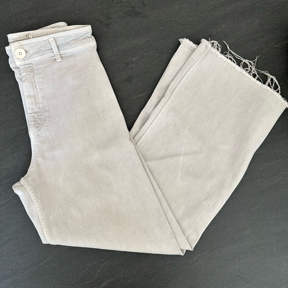 Zara Light Gray the marine straight Jeans